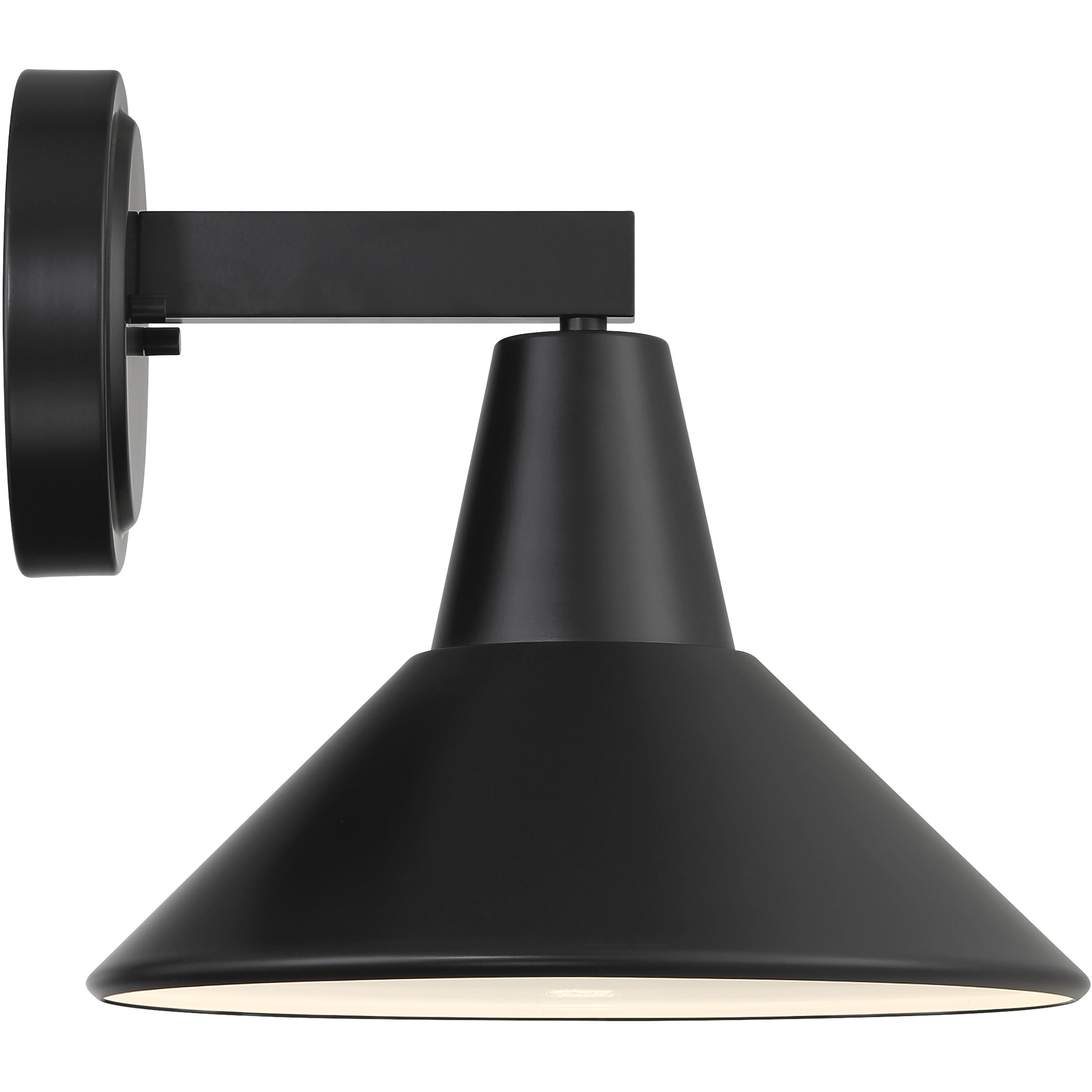 Bay Crest 1 Light 9 inch Coal Outdoor Wall Mount, Great Outdoors