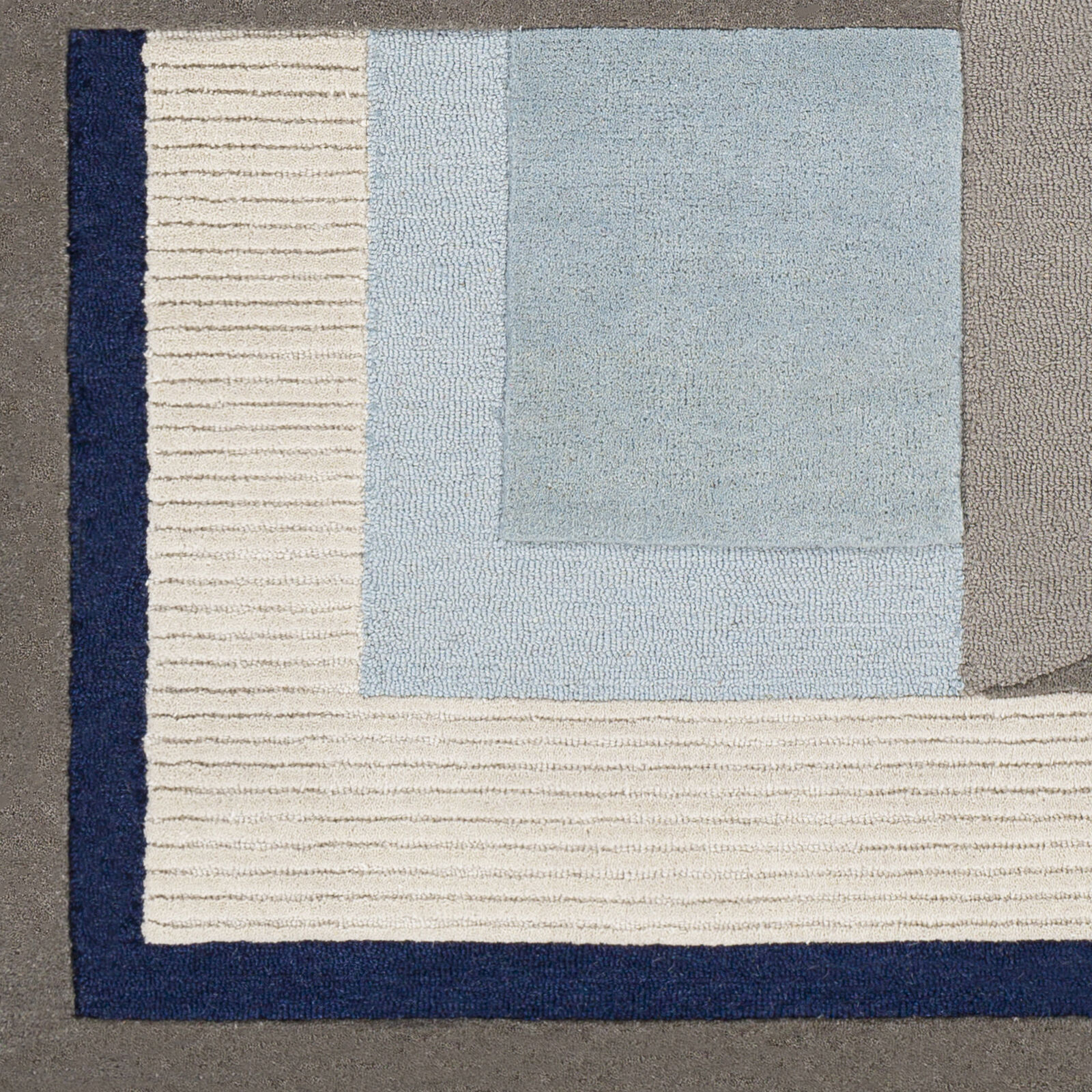 Brooklyn 36 X 24 inch Pale Blue Rug in 2 x 3, Rectangle