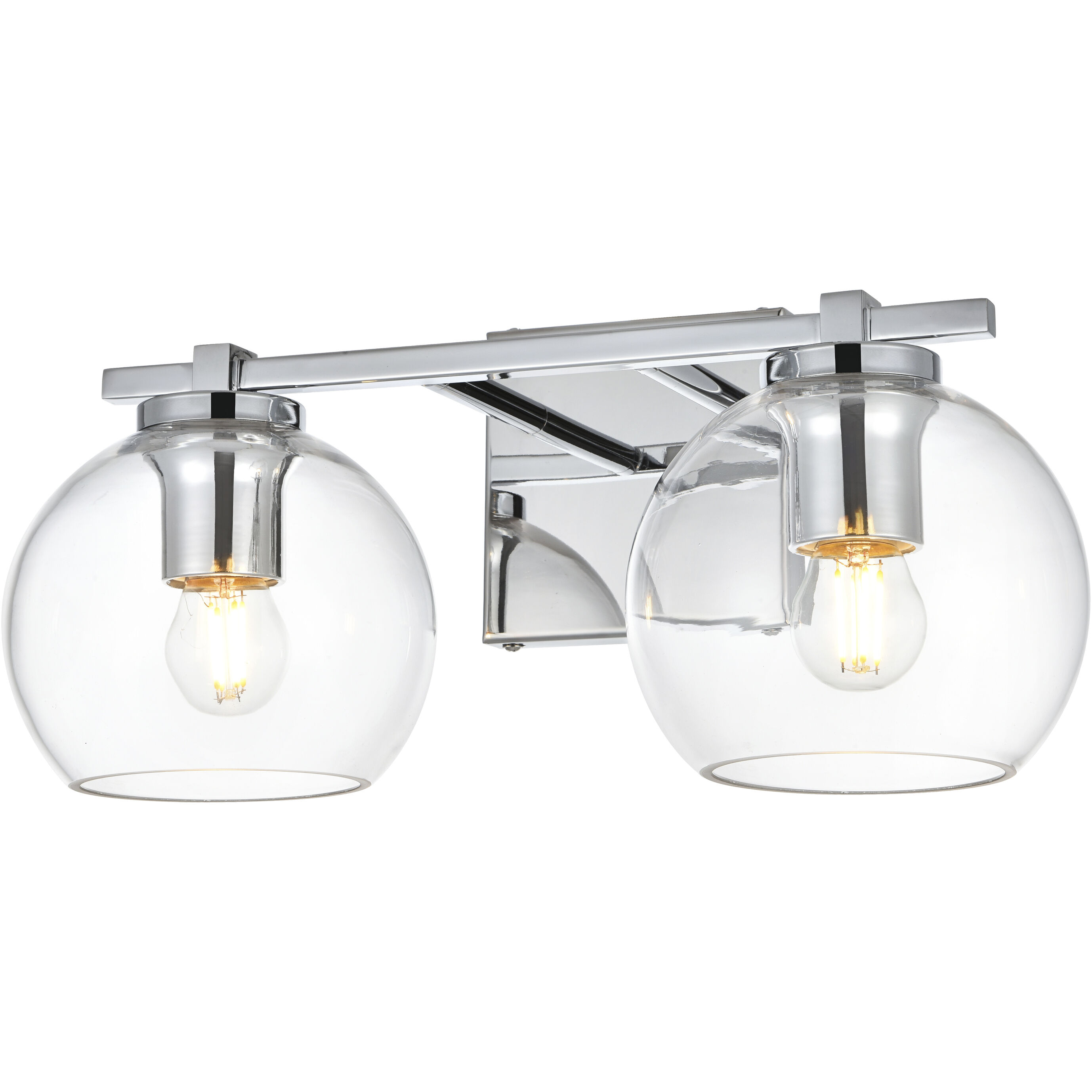 Juelz 2 Light 15 inch Chrome Bath Sconce Wall Light