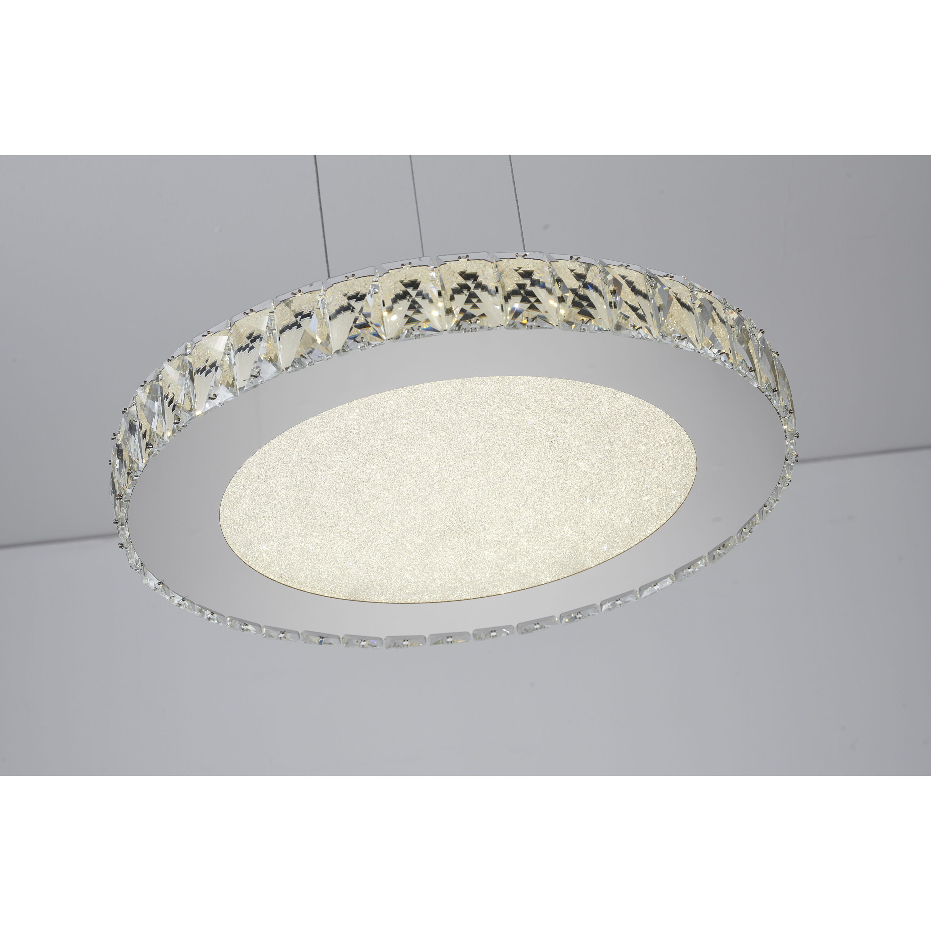Canada LED 20.4 inch Chrome Chandelier Ceiling Light