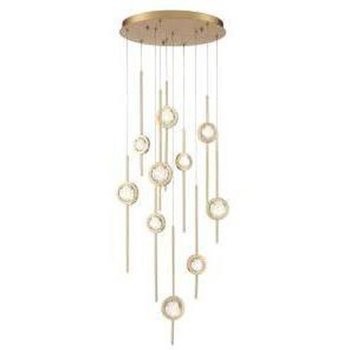 Barletta LED 24 inch Gold Chandelier Ceiling Light