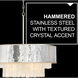 Reverie LED 26 inch Champagne Gold Chandelier Ceiling Light