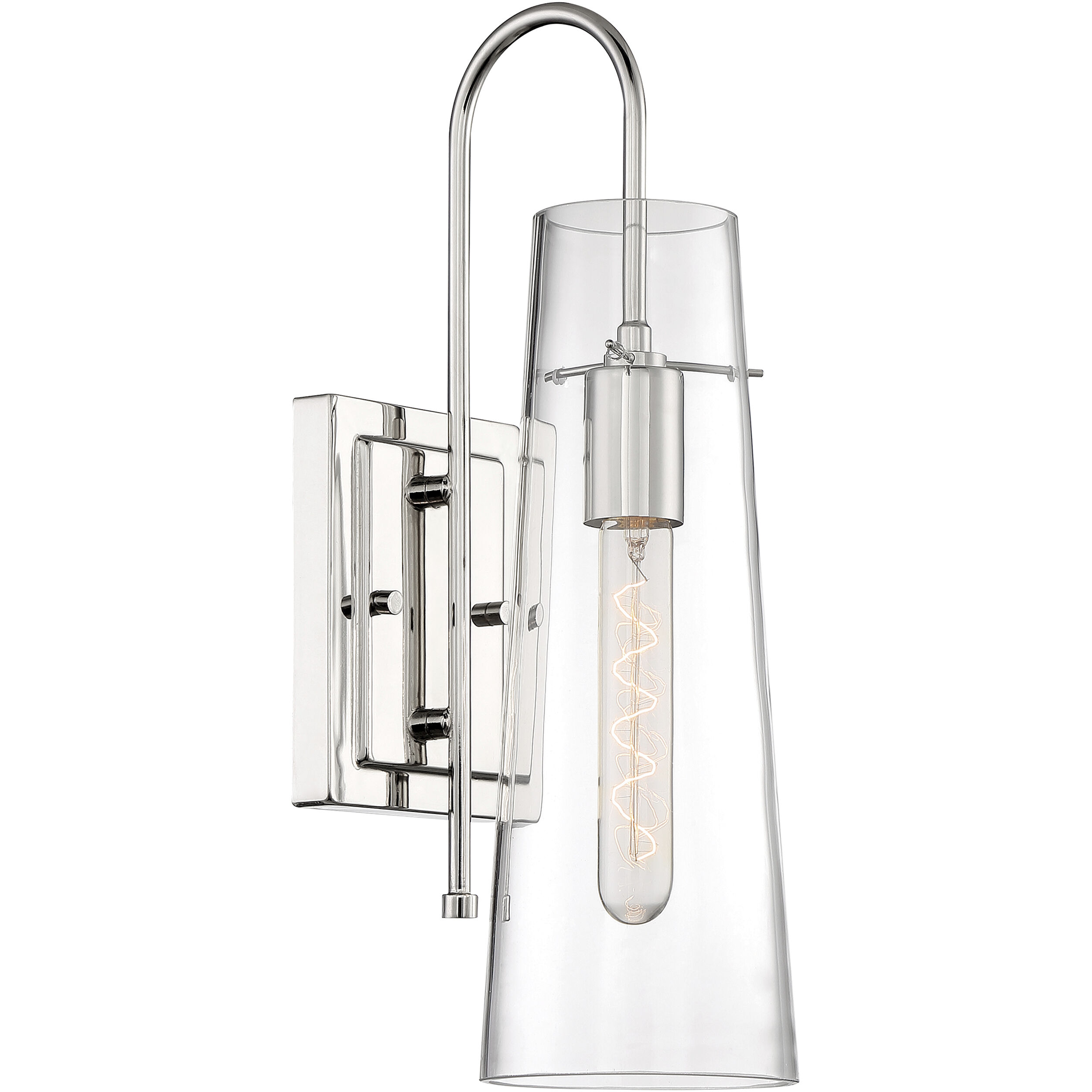 Alondra 1 Light 5 inch Polished Nickel Vanity Light Wall Light