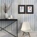 Florals Collection Blue Framed Art