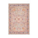 Nero 66 X 42 inch Sage/Light Gray/Dark Red/Saffron/Burnt Orange Rugs, Rectangle