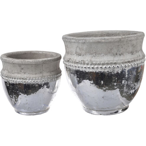 Uma Natural Outdoor Pots, Set of 2