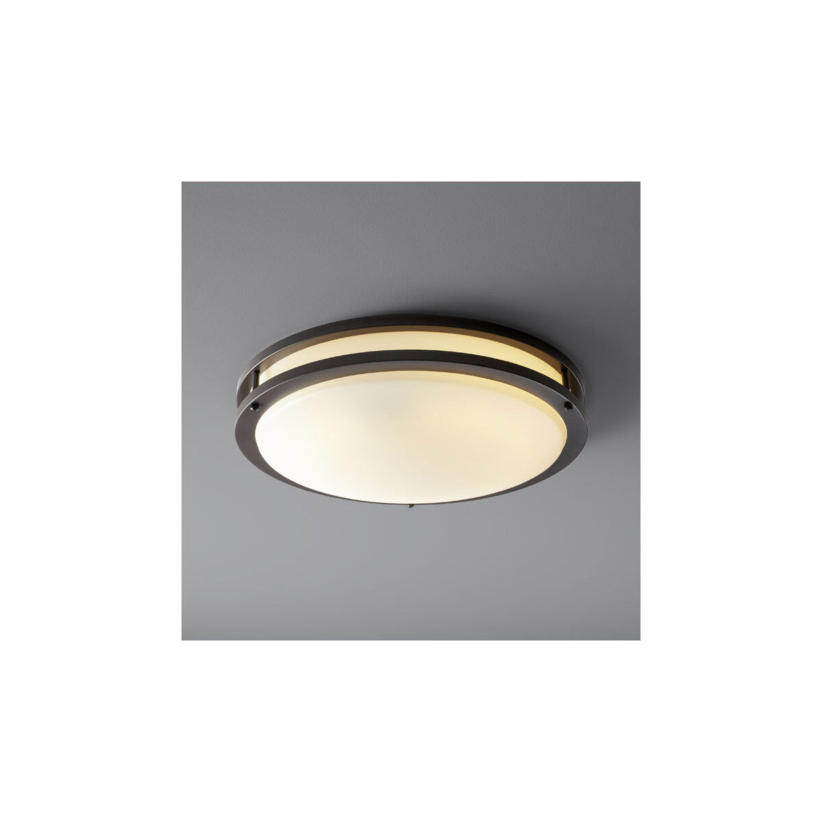 Oracle 2 Light 18 inch Old World Flush Mount Ceiling Light