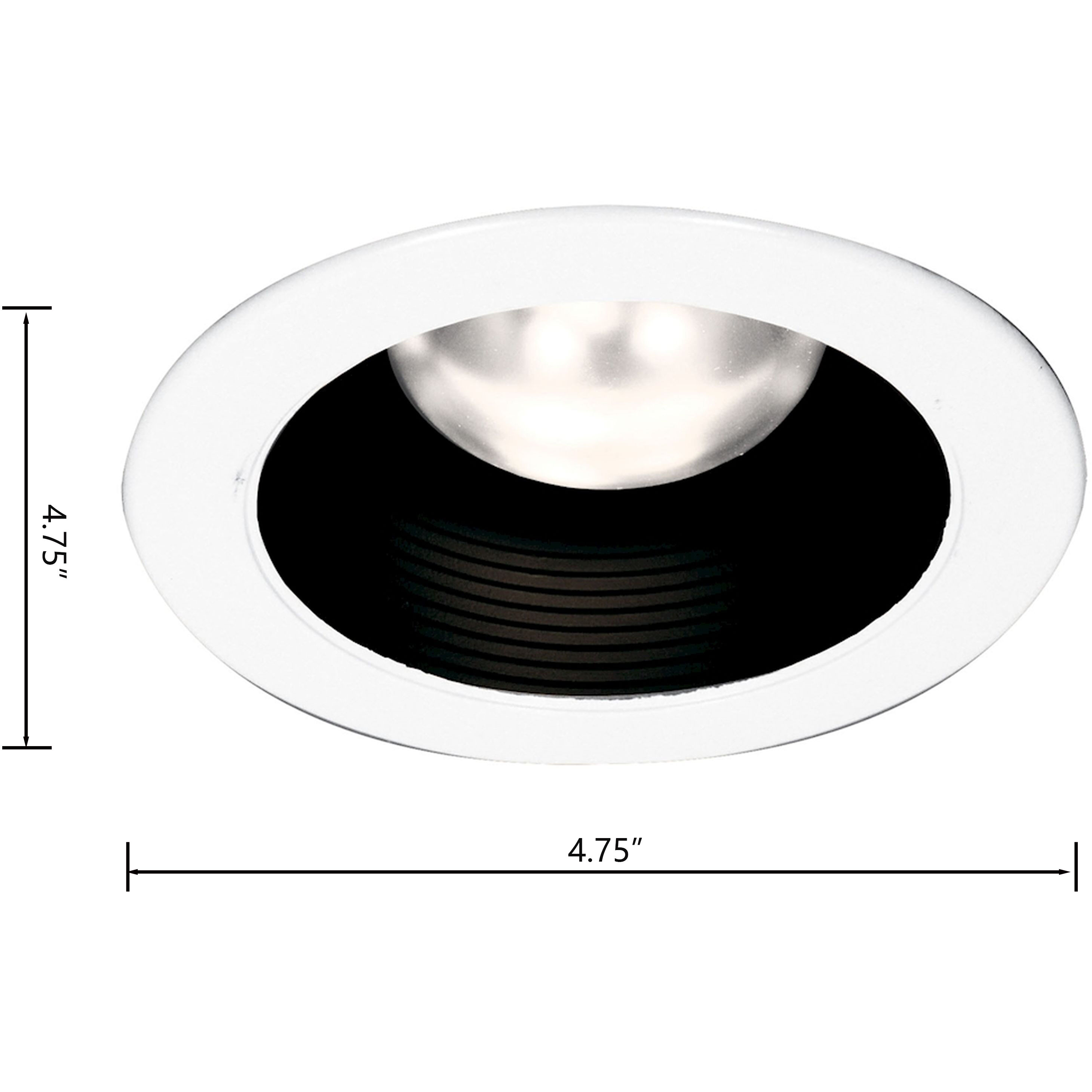 Lior Black and White Recessed Trim