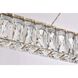 Monroe 1 Light 31 inch Gold Linear Pendant Ceiling Light