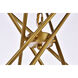 Casen 6 Light 32 inch Brass Pendant Ceiling Light