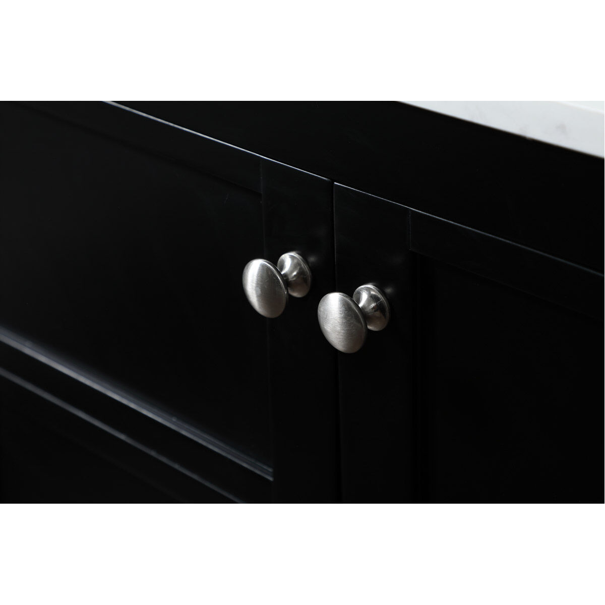 Theo 60 X 22 X 34 inch Black Vanity Sink Set