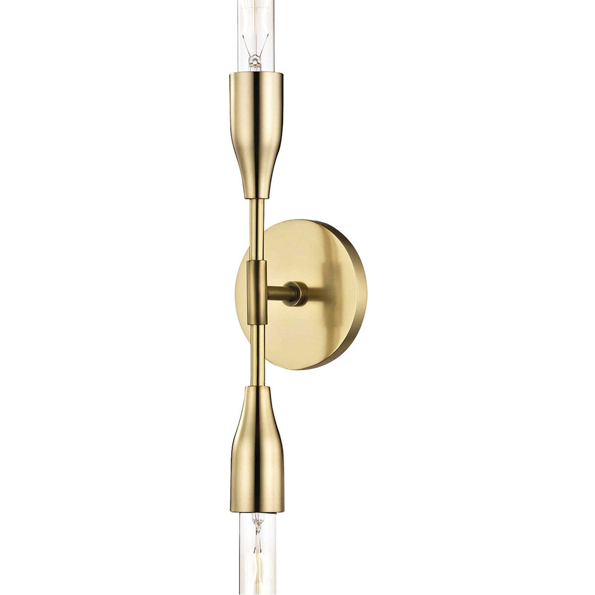 Tara 2 Light 5 inch Aged Brass ADA Wall Sconce Wall Light