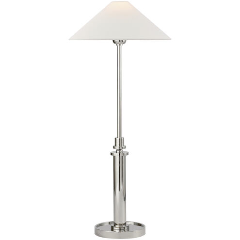 J. Randall Powers Hargett 21.5 inch 40.00 watt Polished Nickel Buffet Lamp Portable Light in Linen