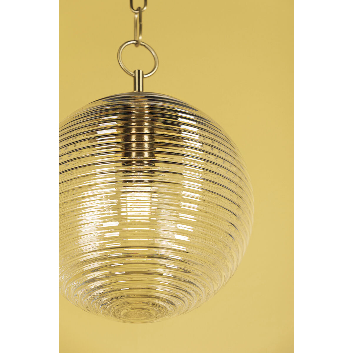 Sara 1 Light 10.5 inch Aged Brass Pendant Ceiling Light