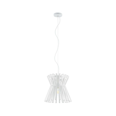 Locubin 1 Light 13 inch White Pendant Ceiling Light