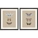 Paragon Beige and Brown and Gray and Pink Framed Art