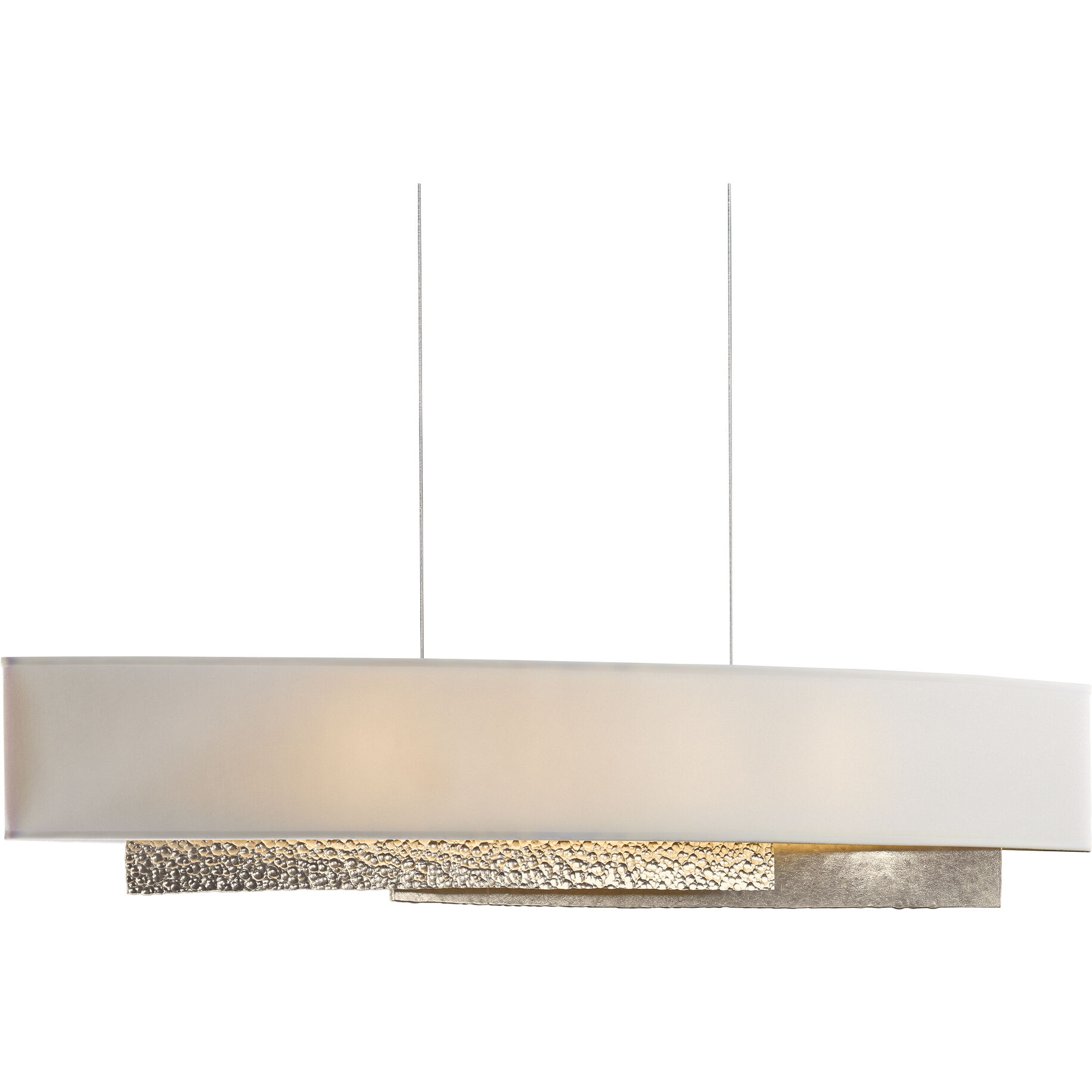 Oceanus 4 Light 42 inch Soft Gold Pendant Ceiling Light in Flax