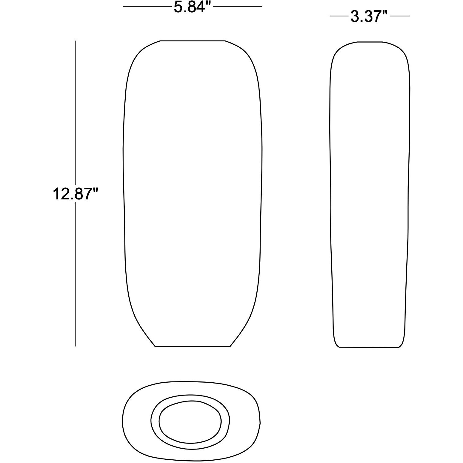 Kirsten 13 inch Vase