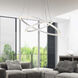 Chalice LED 24 inch White Chandelier Ceiling Light