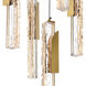 Valira LED 12 inch Brass Mini Pendant Ceiling Light