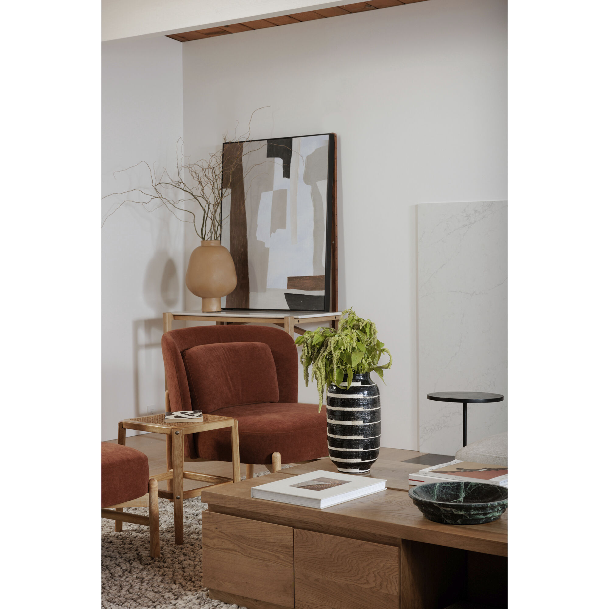 Alfie 60 X 14 inch Natural Oak Coffee Table