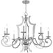 Aldrich 8 Light 33 inch Polished Chrome Chandelier Ceiling Light