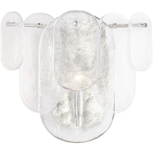 Echo 1 Light 11.75 inch Polished Nickel Wall Sconce Wall Light