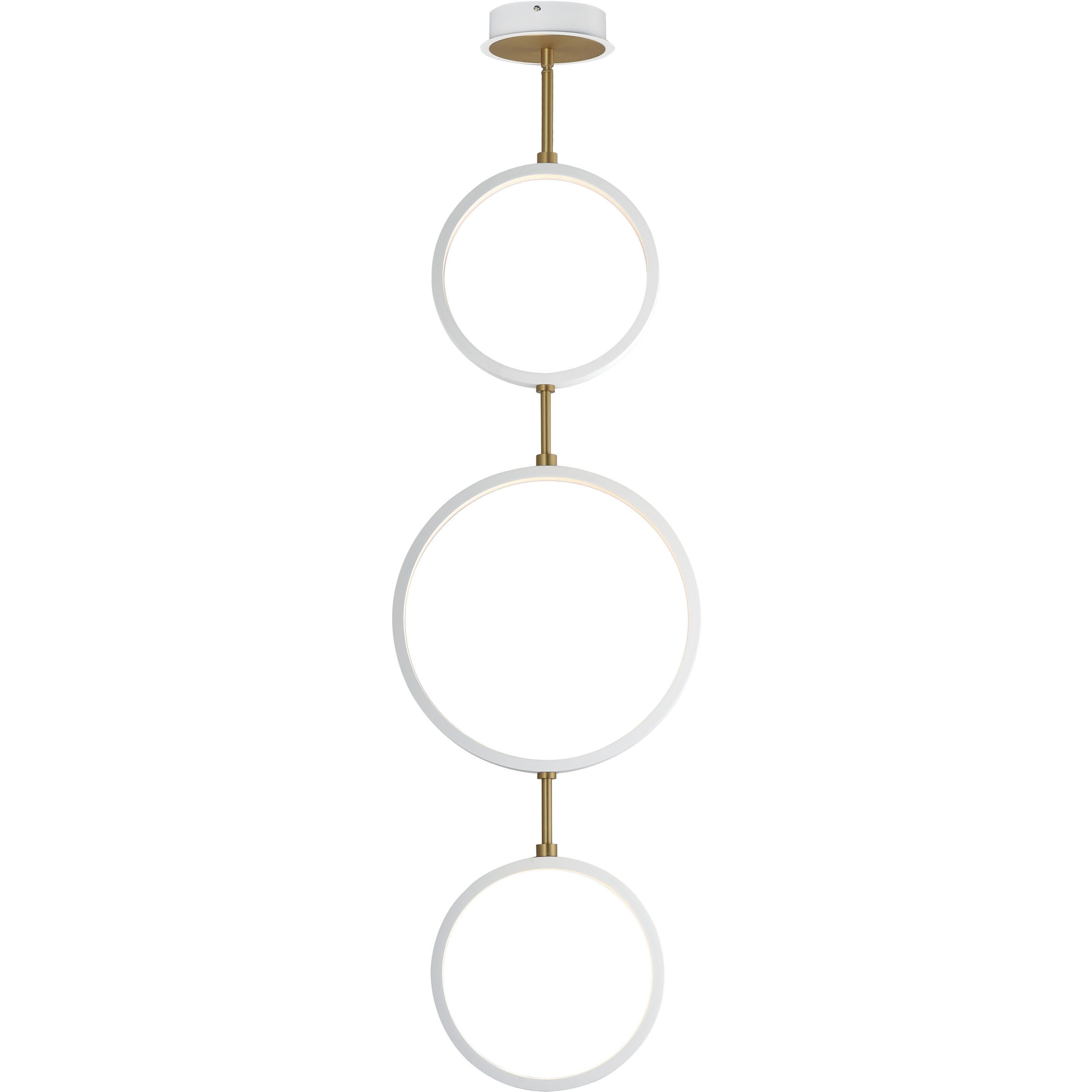 Hoopla 3 Light 15.75 inch Chandelier