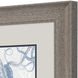 Seabed Scene Blue and Gray Framed Art, Propac
