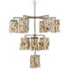 Palm Beach 10 Light Sand Dollar Chandelier Ceiling Light