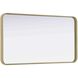 Remy 40 X 22 inch Brass Mirror