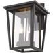 Seoul 2 Light 14.75 inch Oil Rubbed Bronze Outdoor Wall Light