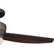 Adrian 44 inch Copper Bronze with Dark Espresso Blades Ceiling Fan, Integrated Dimmable Remote