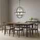 Alturas 9 Light 32.5 inch Midnight Black Chandelier Ceiling Light