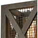 Stockyard 1 Light 7 inch Weathered Zinc with Aged Wood Sconce Wall Light