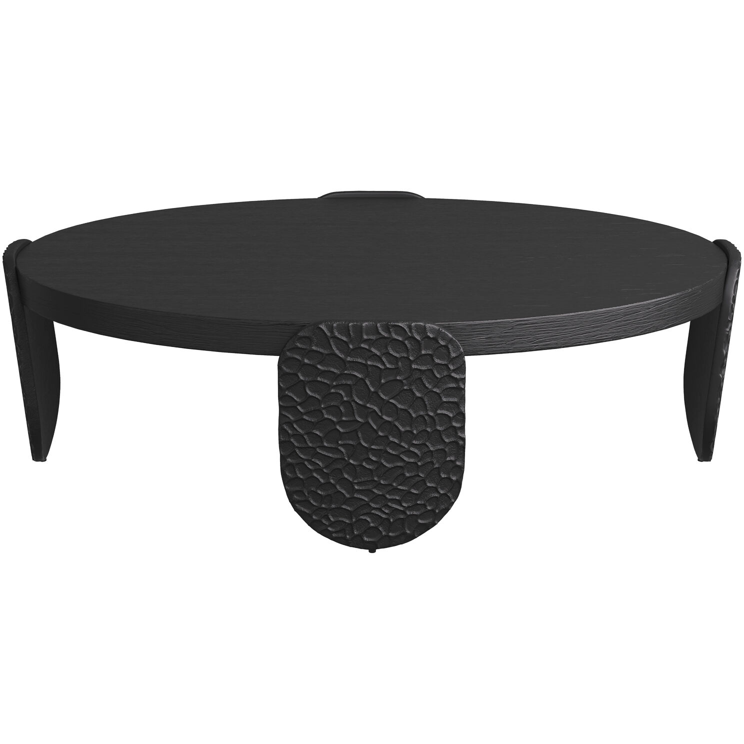 Yogi 52 X 42 inch Ebony Coffee Table