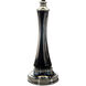 Evelyn 27 inch 100.00 watt Polished Chrome Table Lamp Portable Light
