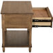 Artemio 32 X 28 inch Dark Walnut Side Table
