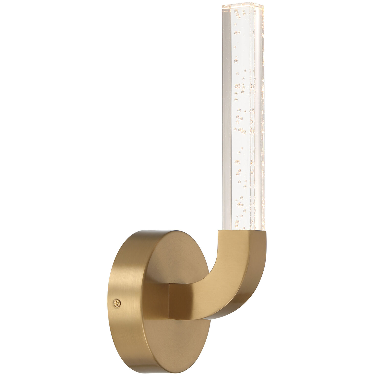 Del Mar LED 5.25 inch Warm Brass Wall Sconce Wall Light