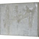 Devonshire Silver/White Canvas Art