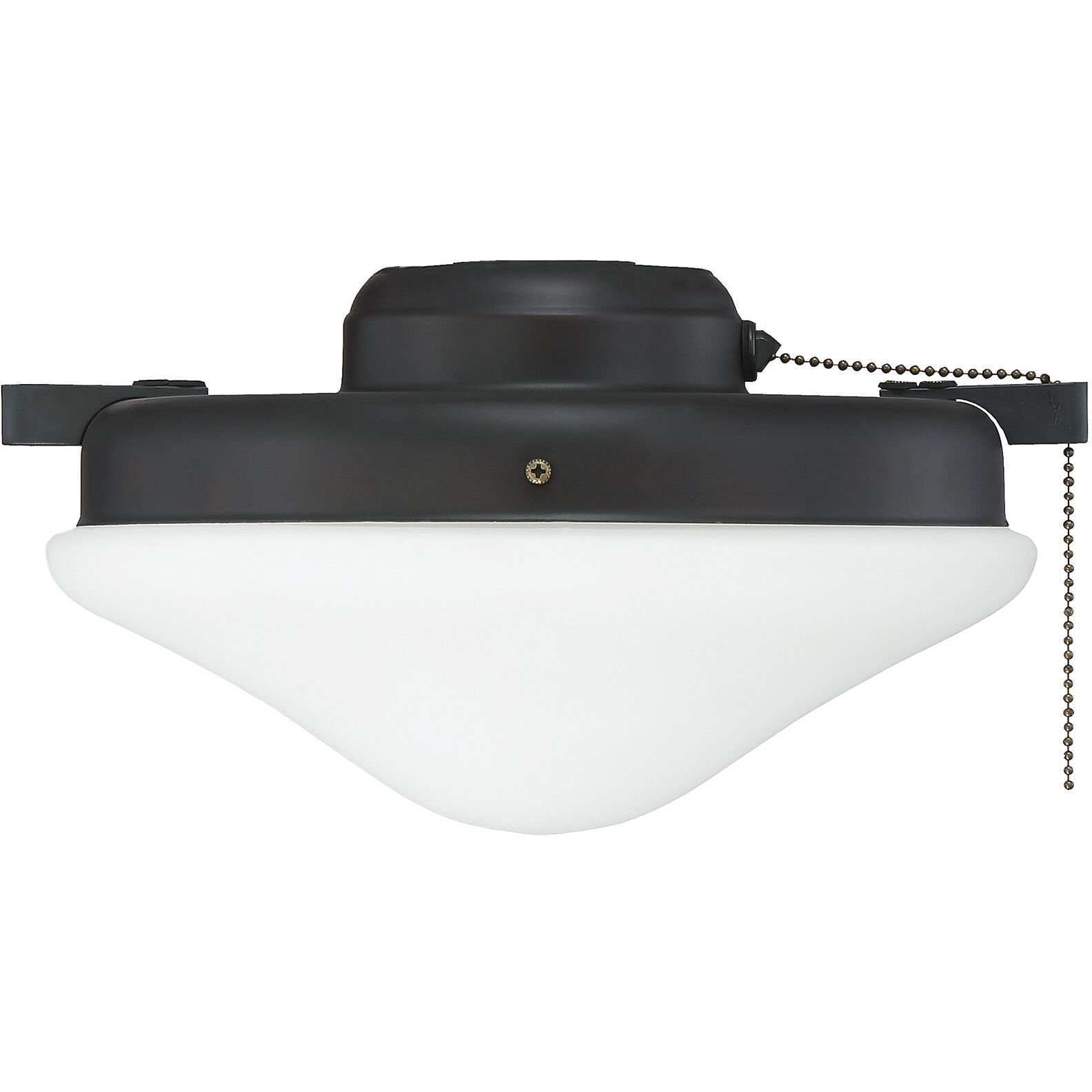 Crimson LED English Bronze Ceiling Fan Light Kit