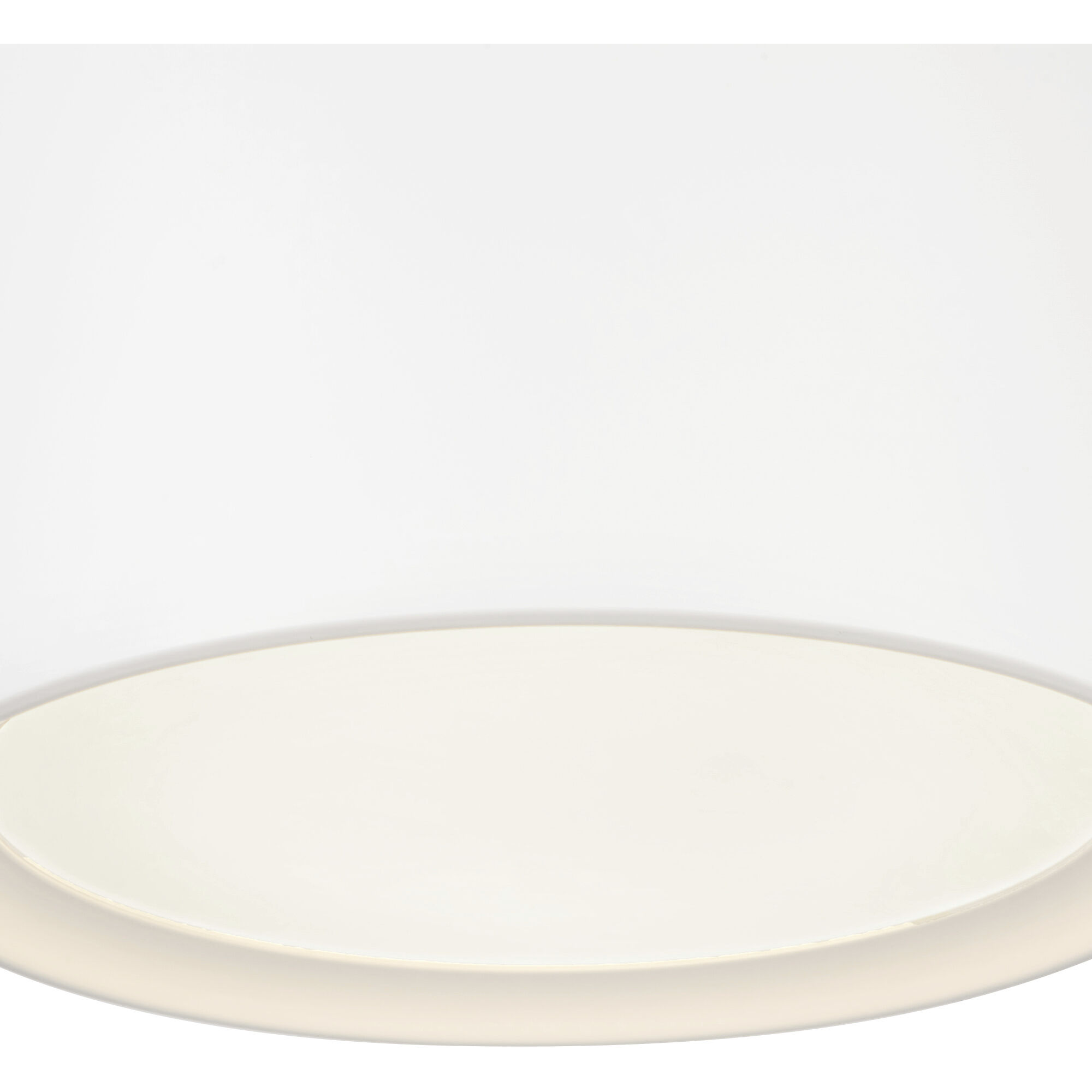 Uma 12 inch White Semi-Flush Mount Ceiling Light