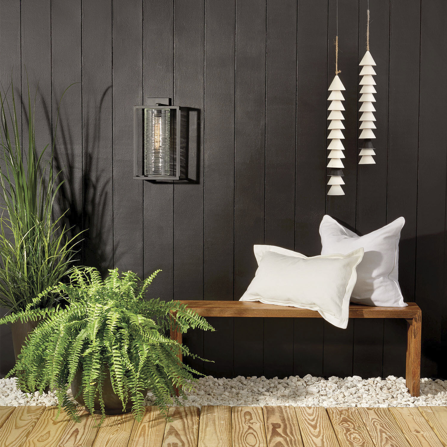 Pax Outdoor Wall Mount Lantern, Medium