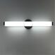 Santoro LED 20 inch Black Bath Bar Wall Light