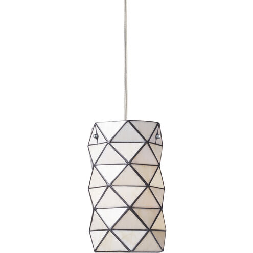 Tetra 1 Light 7 inch Polished Chrome Mini Pendant Ceiling Light in Incandescent