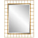 Townsend 40 X 32 inch Antiqued Gold Mirror