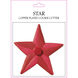 Star Copper Cookie Cutter