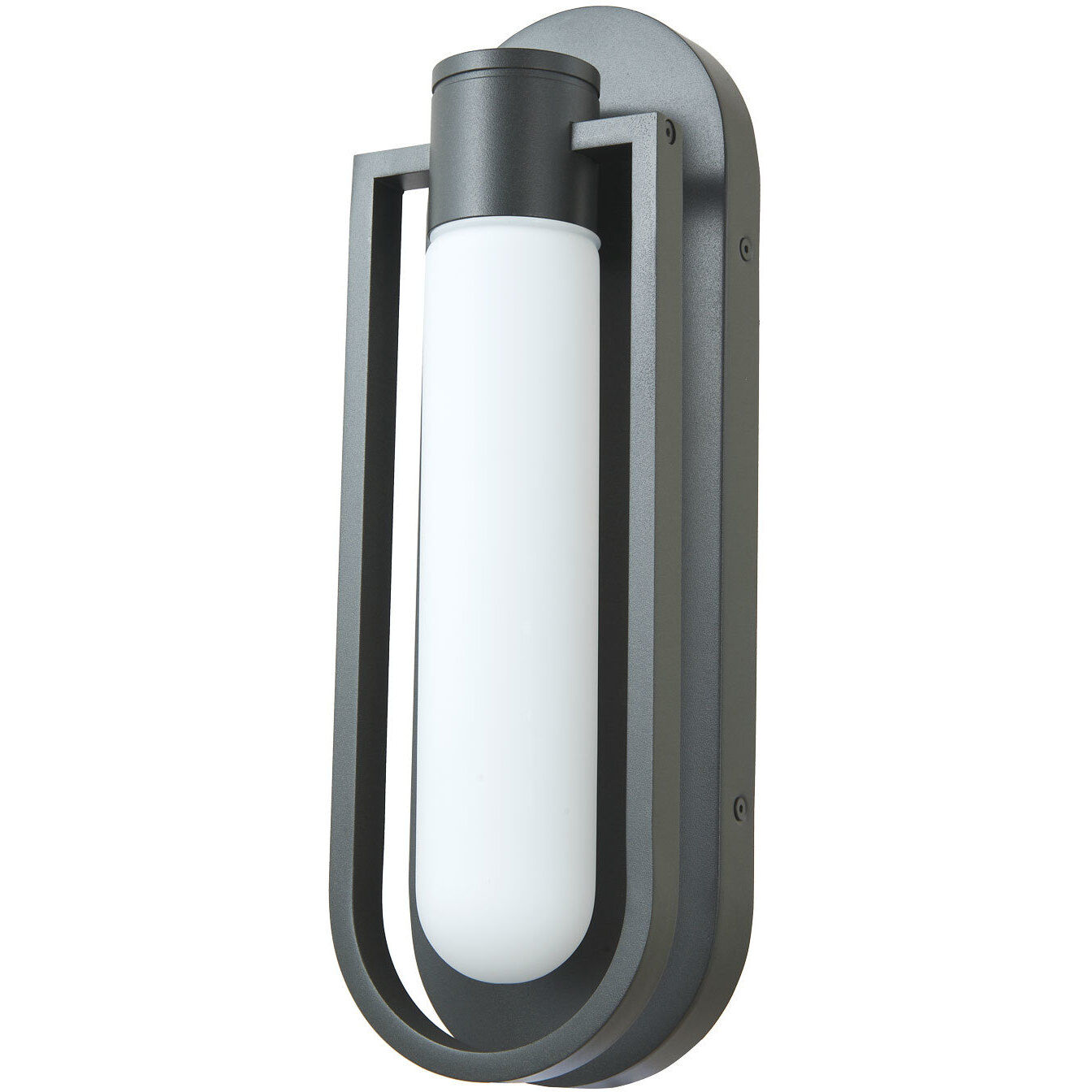 Siren LED 15.5 inch Matte Black Outdoor Wall Light