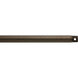 Independence Weathered Copper Powder Coat Fan Down Rod, 48 inch