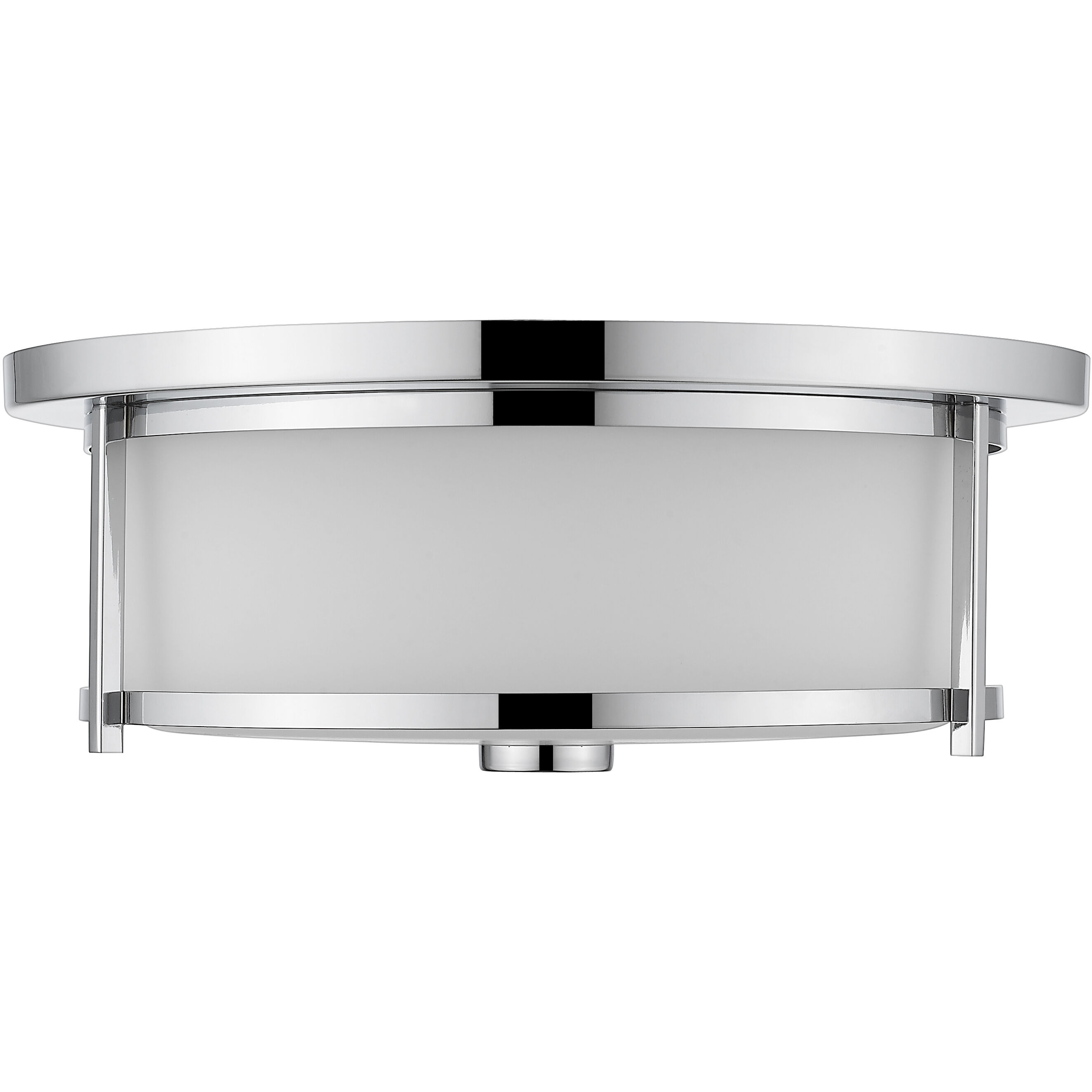Savannah 3 Light 15.75 inch Chrome Flush Mount Ceiling Light